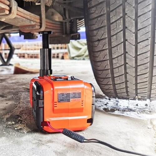 12V car electric hydraulic 5 ton jack wrench inflator pump tire change tool set car off-road vehicle