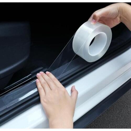Car Stickers Car Multifunction Door Sill Protector Sticker for Chrysler Aspen Pacifica PT Cruiser Sebring Town Country