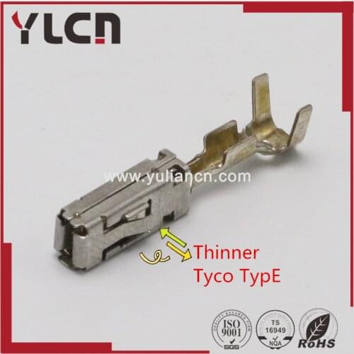 Free shipping 2.8 series wire terminal Crimp terminal auto electrical female terminal for 967543-1/967542-1/968855-3