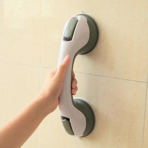 Hot Bathroom Shower Tub Room Super Hand Grip Suction Cup Anti-Slip Safety Grab Bar Handrail Helping Handle Bathroom Accessories