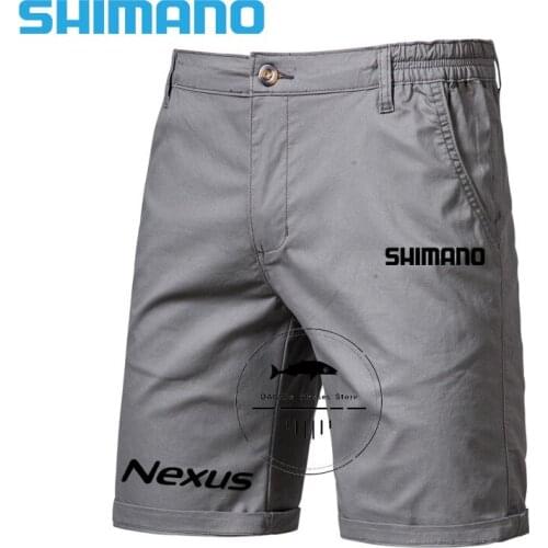 Shiamnos Summer 100% Cotton Solid Shorts Men High Quality Casual Business Social Elastic Waist Shorts 10 Colors Fishing Shorts