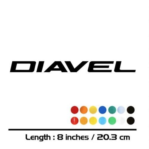 NEW sale Motorcycle sticker bike Fuel tank Wheels helmet fairing Luggage MOTO car accessories reflective decal For DUCATI DIAVEL