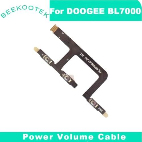 Original volume up/down + power on/of button flex cable FPC for DOOGEE bl7000 smart cell phone Free shipping+tracking number