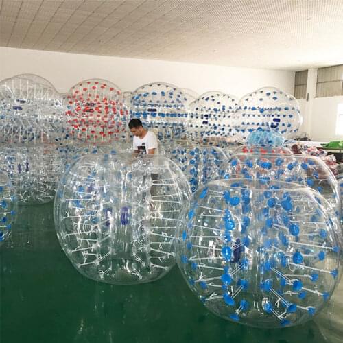 Popular 1.5M Zorb Ball Bubble Soccer Bumper Football Inflatable Bumper Balls For Family Gather Together