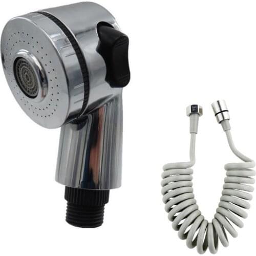 Handheld Spa Shower Head Set for Salon 2 Functions Spa Chair Showerhead Filter With 2m Spring Flexible hose