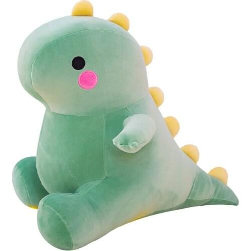 Super Soft Lovely Dinosaur Plush Doll Huggable Cartoon Stuffed Dino Toys For Kids Baby Plush Toy Huggable Animals Plush Pillow T