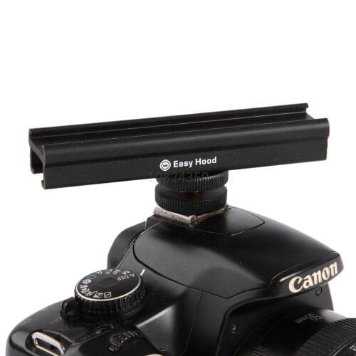 10cm Hot Shoe Cold Shoe Extension Rail Bar Microphone LED light For Canon For Nikon for Yongnuo