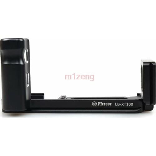 X-T100 Vertical Quick Release L Plate/Bracket Holder Grip for FUJIFILM Fuji XT100 RRS SUNWAYFOTO Markins Compatible