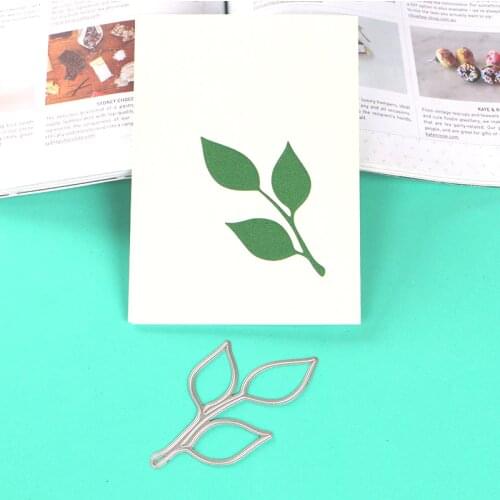 030155 classic branch leaves stencil metal Cutting dies for DIY papercraft project Scrapbook Paper Album greeting cards