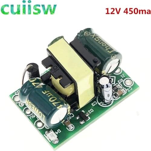 10PCS AC-DC 12V 450mA 5W Power Supply Buck Converter Step Down Module