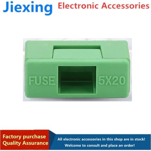 3 pieces of 5X20 FUSE fuse holder PTF-77/78 PCB panel mount green fuse box 10A 250V