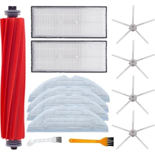 Accessories For Xiaomi Roborock S7 S7max T7S Plus Main Roll Brush Mop Rag Hepa Filter Side Brush Vacuum Cleaner Parts