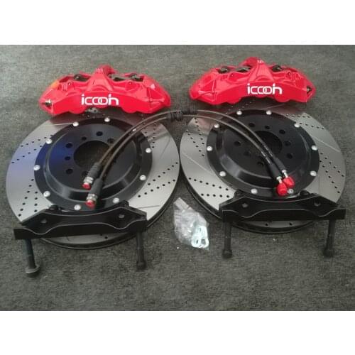 Car Accessories Brake System 6 Pot Caliper With 355-405mm Disc For Bmw Nissan Audi