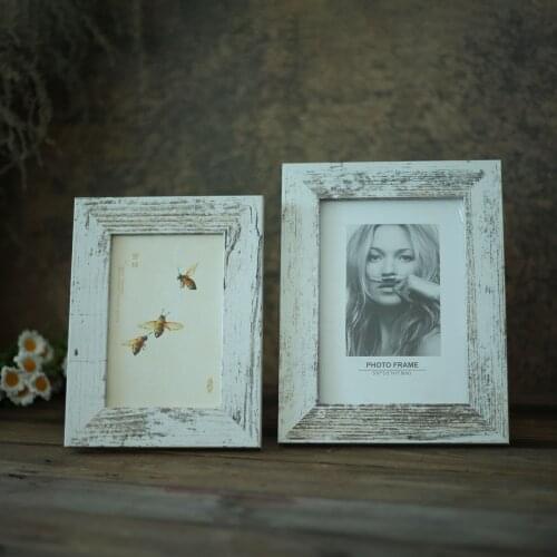6 - 7 Inch Wooden Photo Frame Can Be Placed Horizontally And Vertically Or Can Be Wall-Mounted Multifunctional Retro Style