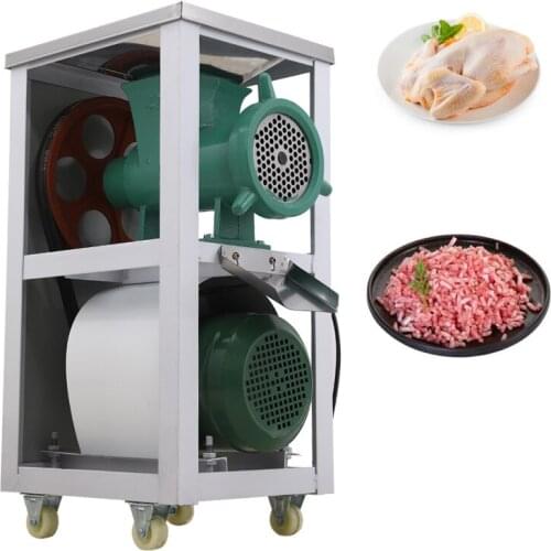 Electric Meat Grinder Commercial Large Multifunction Bone Crusher Can grind Chicken Skeleton Chili Appliance High Power 3000W