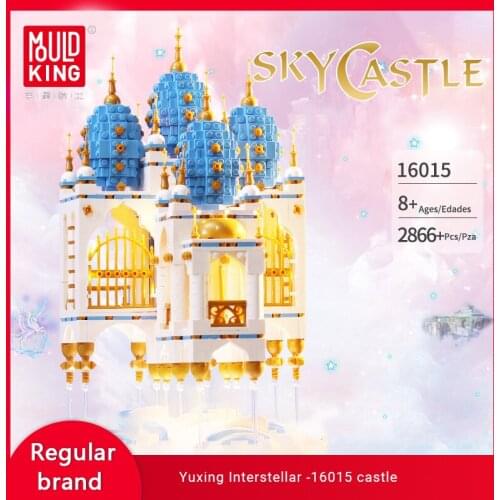 MOULD KING MOC 16015 Sky City Building Block Model Street View Assembled Educational Children DIY Toys Christmas Gifts