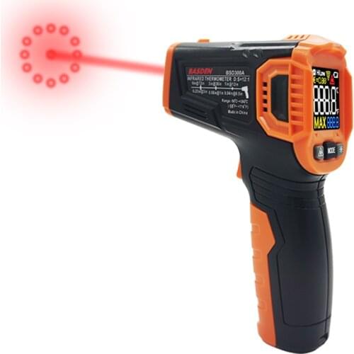 Infrared thermometer digital Non Contact Temperature Meter Laser Thermometer Handheld IR Temp Gun Colorful Display