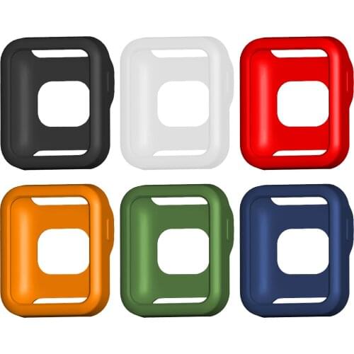 Smartwatch TPU Soft Full Edge Protector Case Shell Frame Protective Bumper Cover For Xiaomi Mi Watch Lite / Redmi Smart Watch