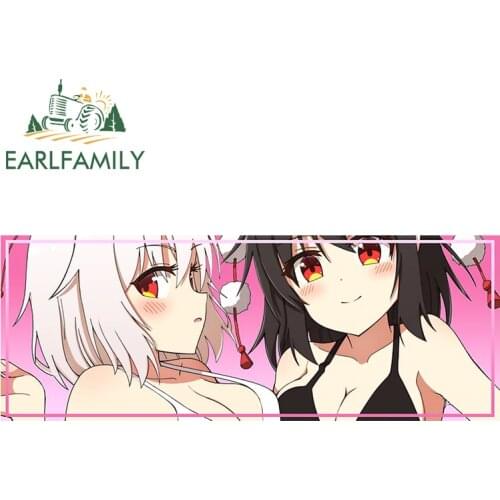 EARLFAMILY 13cm x 7.9cm for TEAM FRIENDS Car Stickers Bumper Window Sticker Motorcycle Helmet Occlusion Scratch Vehicle Decal