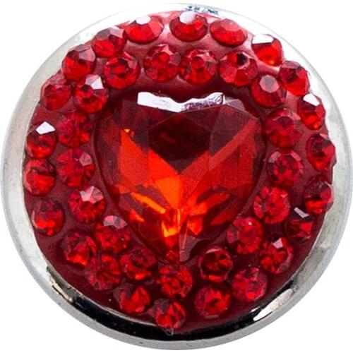 Changeable 18mm snaps with copper bottom and rhinestones fit ginger snaps jewelry MDB18-5-3