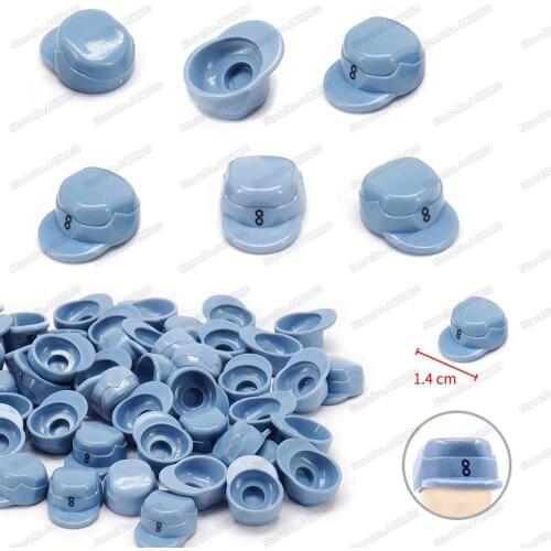 Soldier WW2 Helmet Military Building Block Accessories Moc Figures Hat Fighting Equipment Model Child Christmas Gift Creator Toy