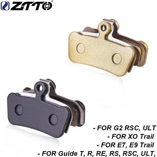 ZTTO MTB 4 Piston Bicycle Disc Brake Pads For Guide G2 RSC Hydraulic brake Bike Brake Pads Full Metallic XO Trail E9 E7