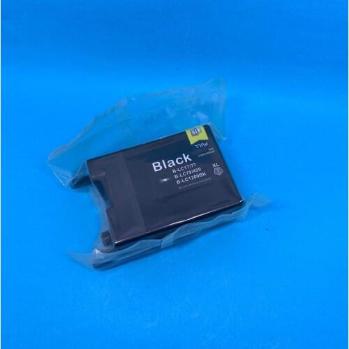 YOTAT 1pcs BK compatible LC17 LC77 LC79 LC450 LC1280 XL ink cartridge for brother Brother MFC-J5910CDW/J6710CDW6910CDW/5910DW