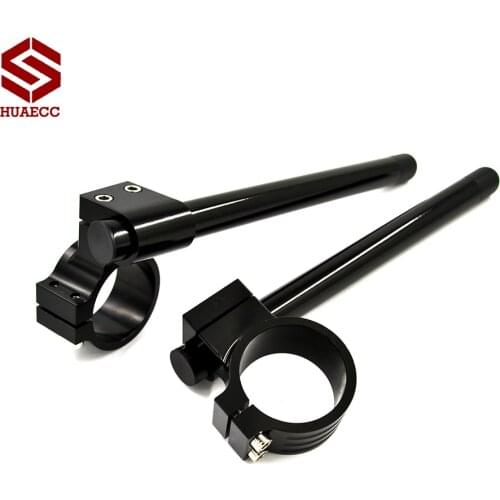 Motorcycle Rised Clip On Ones Riser Clipon Handlebar Fork Handle Bar 33 35 37 41 43 45 46 48 50 51 53 54 mm