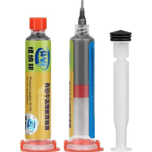 10CC Syringe Solder Paste Flux 35g Soldering Tin Paste BGA Stencil Reballing Welding Station Rework Tools