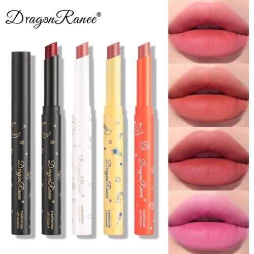 12 Colors Velvet Matte Whitening Lip stick Long Lasting Makeup and Not Easy to Fade Lipstick Lip Make up Tools