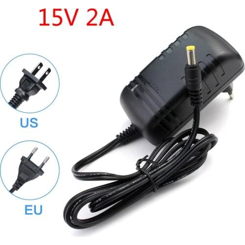 15V 2A Power Supply 15 Volt Switching Power Supply Source AC Adapter 220V TO DC 15 V 2000MA Converter 2A Transformer DC Adapter