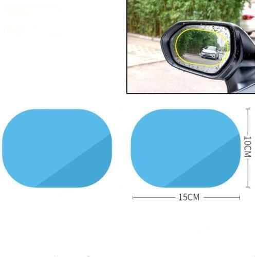 2Pcs Car Rearview Mirror Anti Water Film Sticker For Jaguar XF XFL XE XJ XJL F-Pace F pace fpace X761 XJ6 XKR XK8 X320 X308