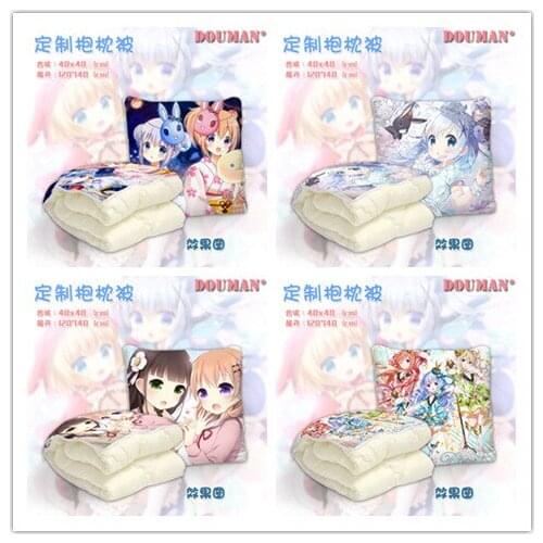 IVYYE Girls Rabbit Anime Customized Foldable Quilt Summer Decoration Bed Home Throw Pillow Air Condition Blankets Unisex NEW
