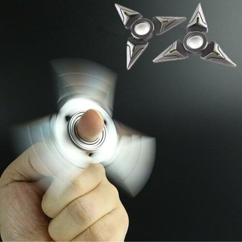 Metal Weapon Darts Hand Spinner Cosplay Fidget Spin High Speed Long Time Spiner Gift For Children Kids