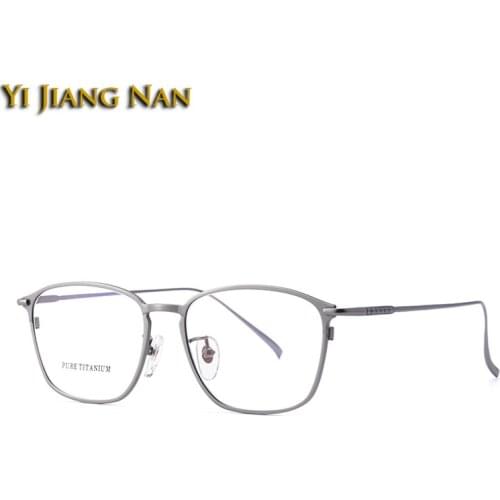 Fashion Full Rim Titanium Optical Glasses Frame Men Eyewear Spectacle Occhiali Da Vista Uomo Eyeglasses Frame Women