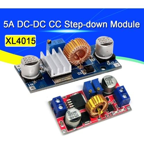 JAVINO 5A DC to DC CC CV Lithium Battery Step down Charging Board Led Power Converter Lithium Charger Step Down Module XL4015