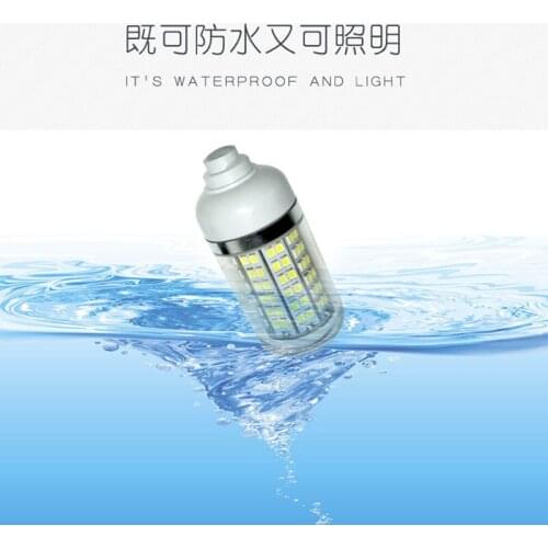 Fishing Light LED Lamp Fish Finding System Light Green / Blue / White / Warm White Pesca Carp Fish 12V 15W Underwater