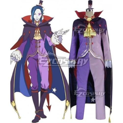 Re: Life In A Different World From Zero Roswaal L Mathers Magician Uniform Halloween Suit Adult Party Outfit Cosplay Costume E00