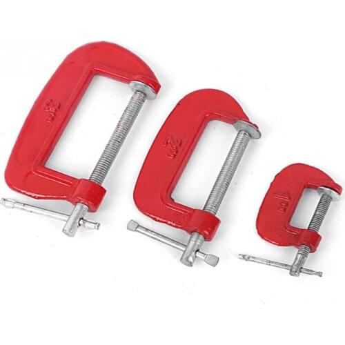 1" /2''/3''Inch G type Woodworking Clamp Clamping Device Adjustable DIY Carpentry Gadgets Heavy Duty G Clamp