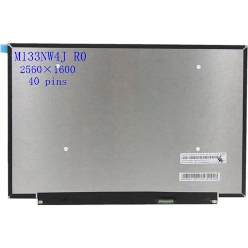 13.3" laptop lcd screen M133NW4J R0 N133GCA-GQ1 For Lenovo ThinkBook 13s G2 ITL ARE QHD 2560×1600 40pins edp FRU: 5D10W46488