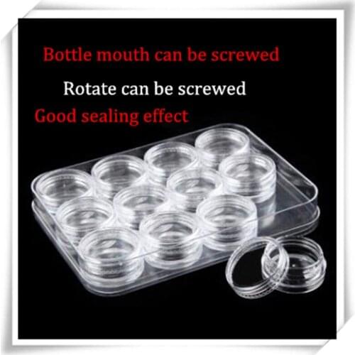 12 Grid Diamond Embroidery Storage Box Case Nail Jewelry Container Medicine Storage Diamond Painting Tools