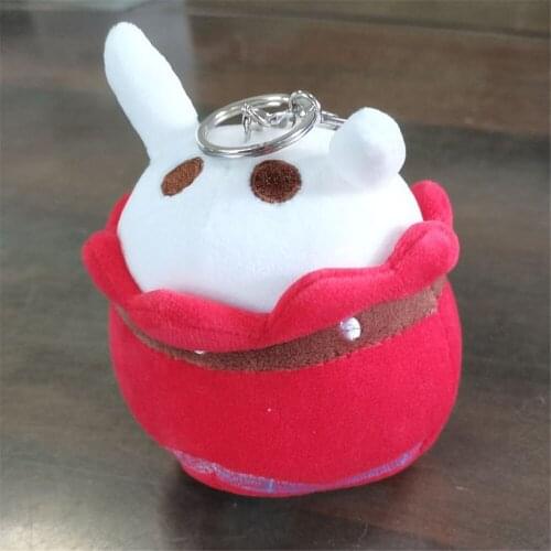 13cm Game Genshin Impact Klee Bomb Dango Cosplay Cartoon Soft Plush Toys Doll Figure Keychain Pendant Accessories