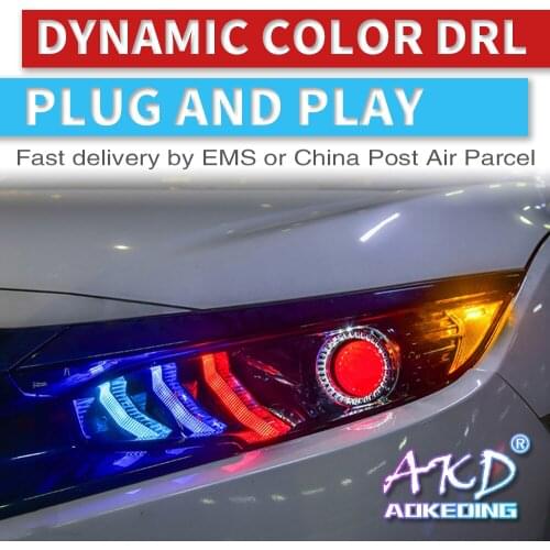 AKD Car Styling Headlights for Honda civic G10 X LED Headlight DRL Head Lamp Led Projector Automotive Accessories