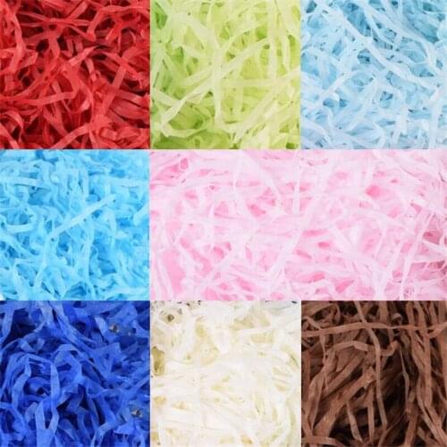 Colored Shredded Paper Filler Confetti Box Birthday Party Wedding Present Christmas Decorations Packaging Cosmetic Filler Gifts