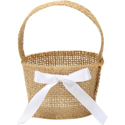 Burlap Napkin Ring Cutlery Holder Rustic country Vintage Wedding engagement Party Christmas bridal shower decoration candy gift