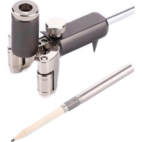 Woodworking Straight and Arc Dual-Purpose Marker Parallel Marker Multi-Function Marking Tool Gauge Drawing Gauge