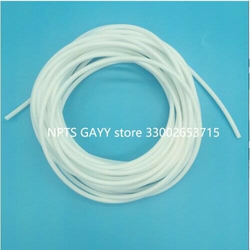 Ultra soft silicone ink hose pipe 4mm*2mm ink tubing tube for Roland Mimaki Mutoh solvent printer ink pump capping top tubing