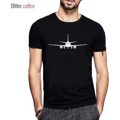 Hot Sale NEW Boeing Aereo Printed Fashion Men T Shirt O-Neck Popular Short Sleeve T-Shirt Cotton O-Neck Mens Tops Tee XS-XXL