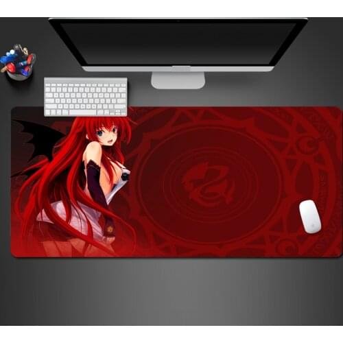 High School DXD Mousepad Personality Gaming Large Pad To Mouse Computer Mousepad Anime Gaming Mouse Mats To Mouse Game Gifts