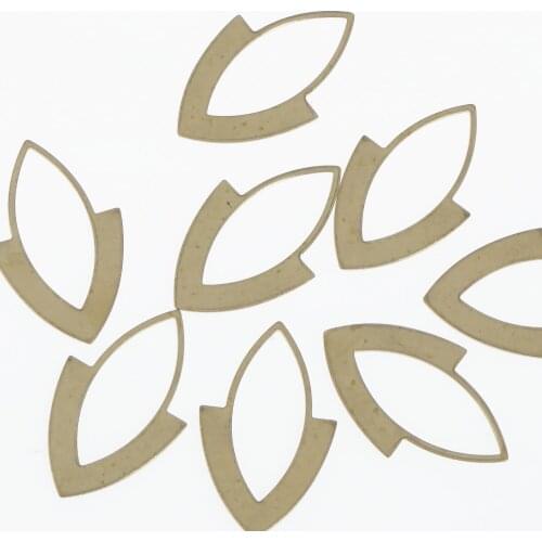 10PCS Brass Eye Charm Earring Finding 34x21mm Raw Brass Geometric Charm for jewelry making 10379250